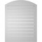 Ekena Millwork Arch Top Surface Mount PVC Gable Vent w/ 2"W x 2"P Brickmould Sill Frame, 26"W x 32"H GVPAR26X3203SN - alternate 3